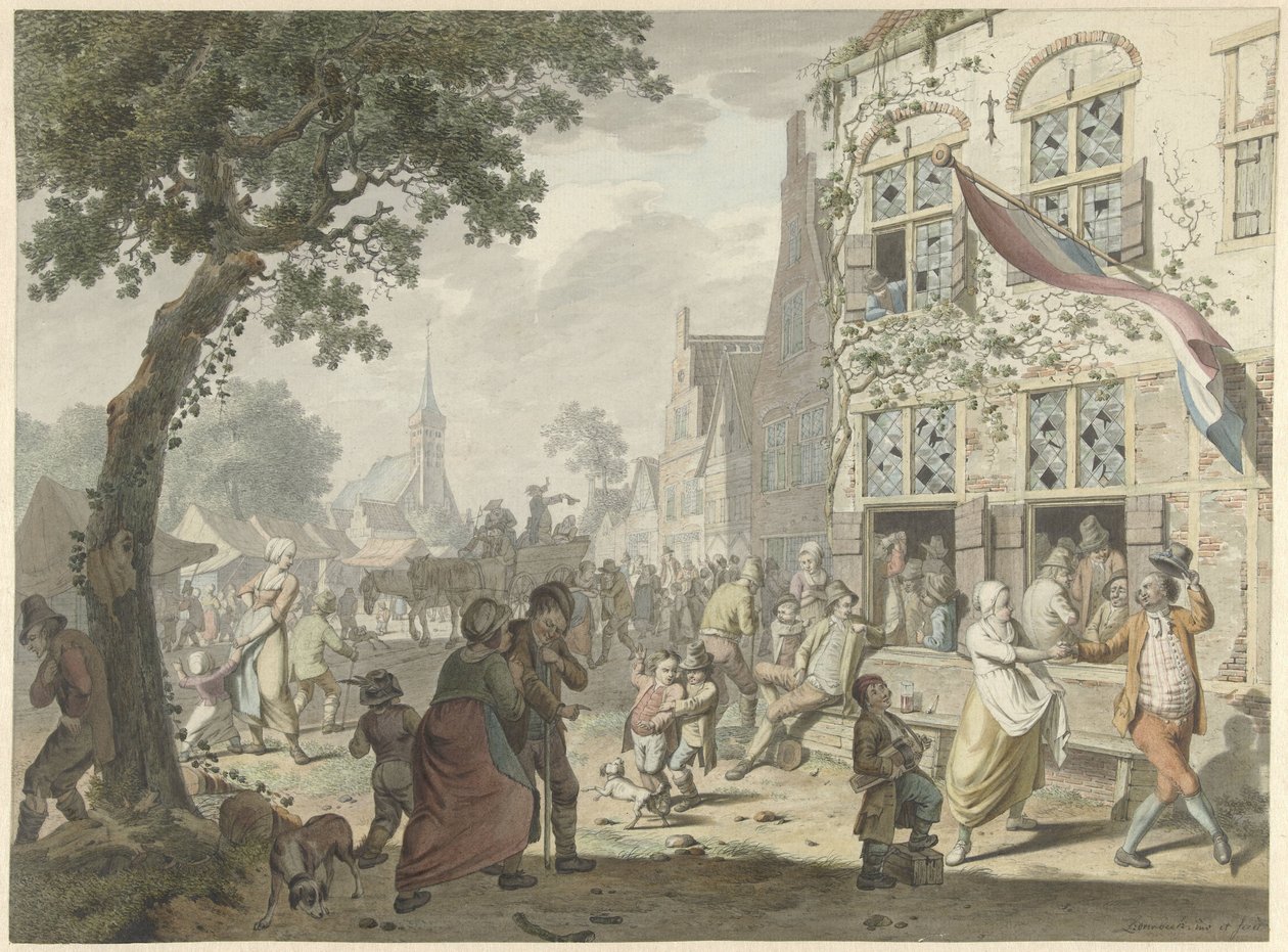 köy fuarı by Leendert Overbeek