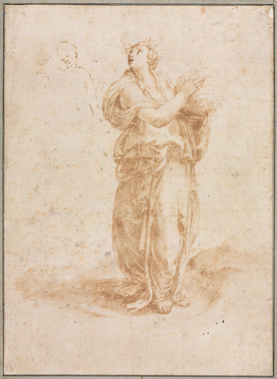Ceres, 16. yüzyıl. by Lelio Orsi da Novellara