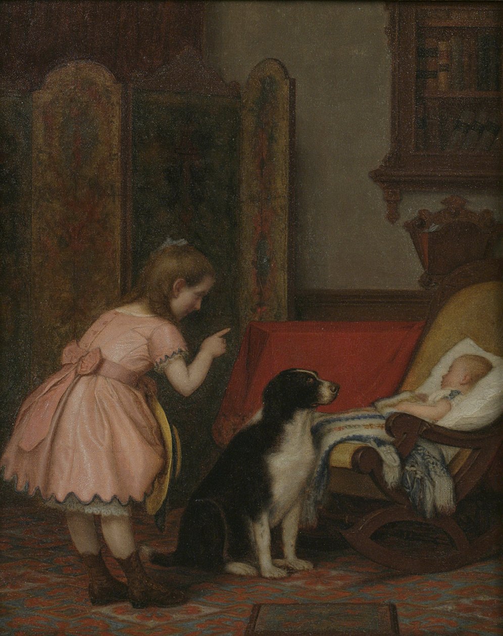 Görevde Kaldı, 1874 by Lemuel Everett Wilmarth