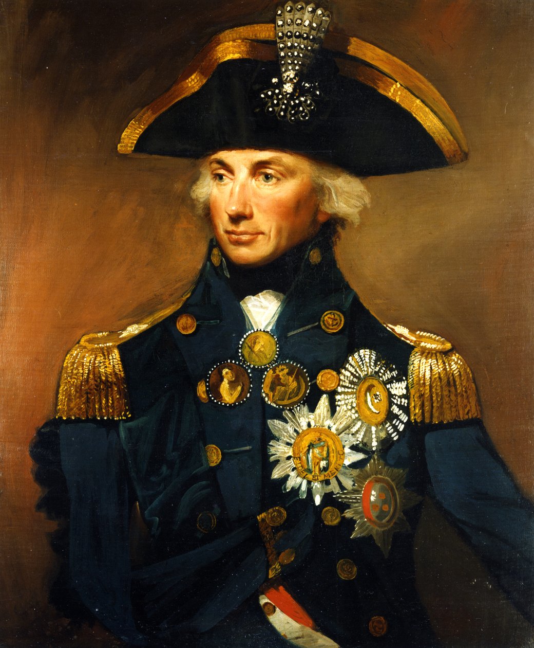 Tuğamiral Sir Horatio Nelson, 1798-1799. by Lemuel Francis Abbott