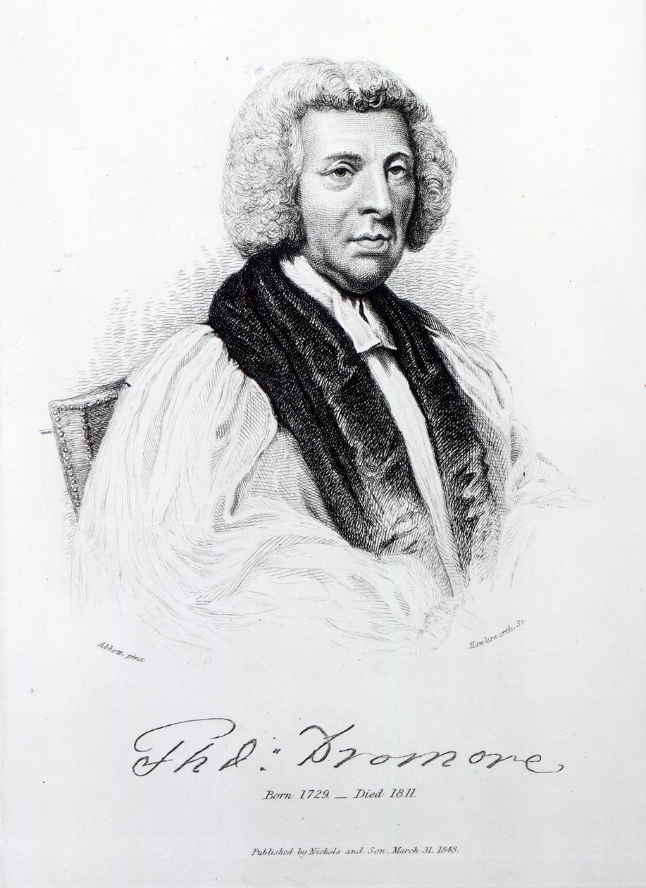 Thomas Percy, Dromore Piskoposu, John Hawksworth tarafından kazınmış, 1848 by Lemuel Francis Abbott
