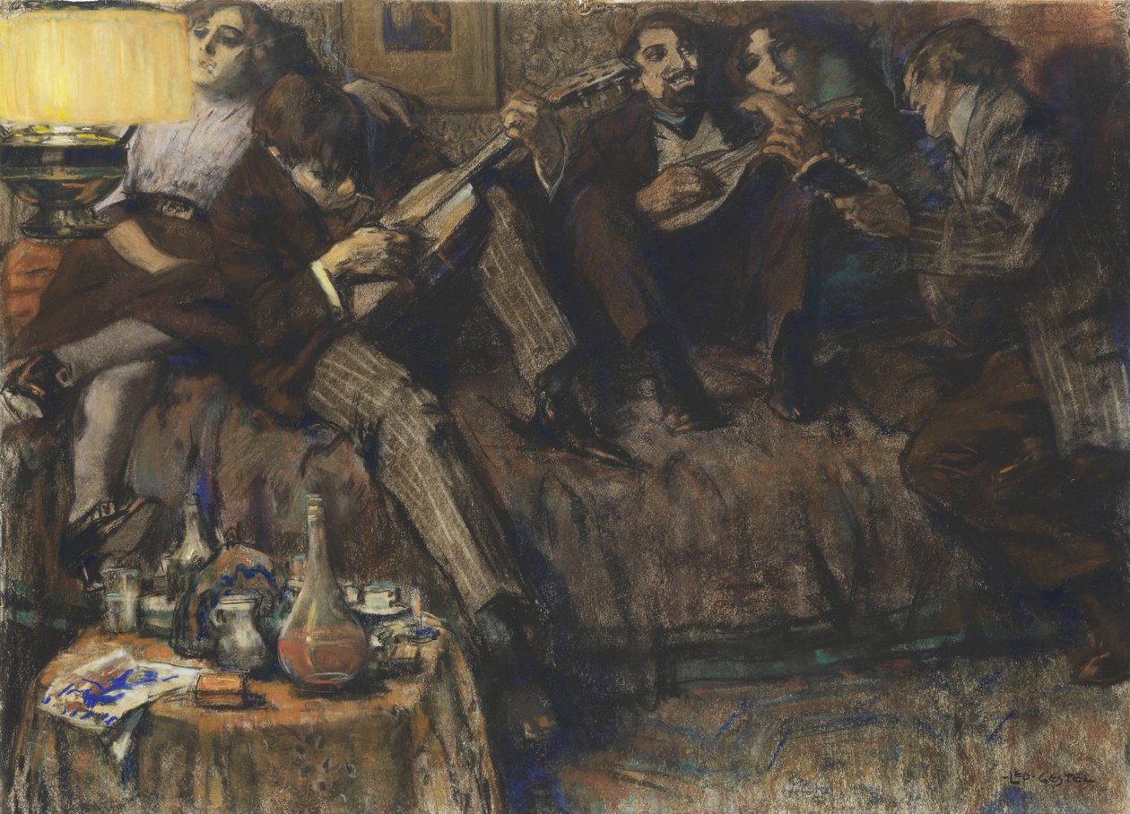 Bohem, c.1910 by Leo Gestel