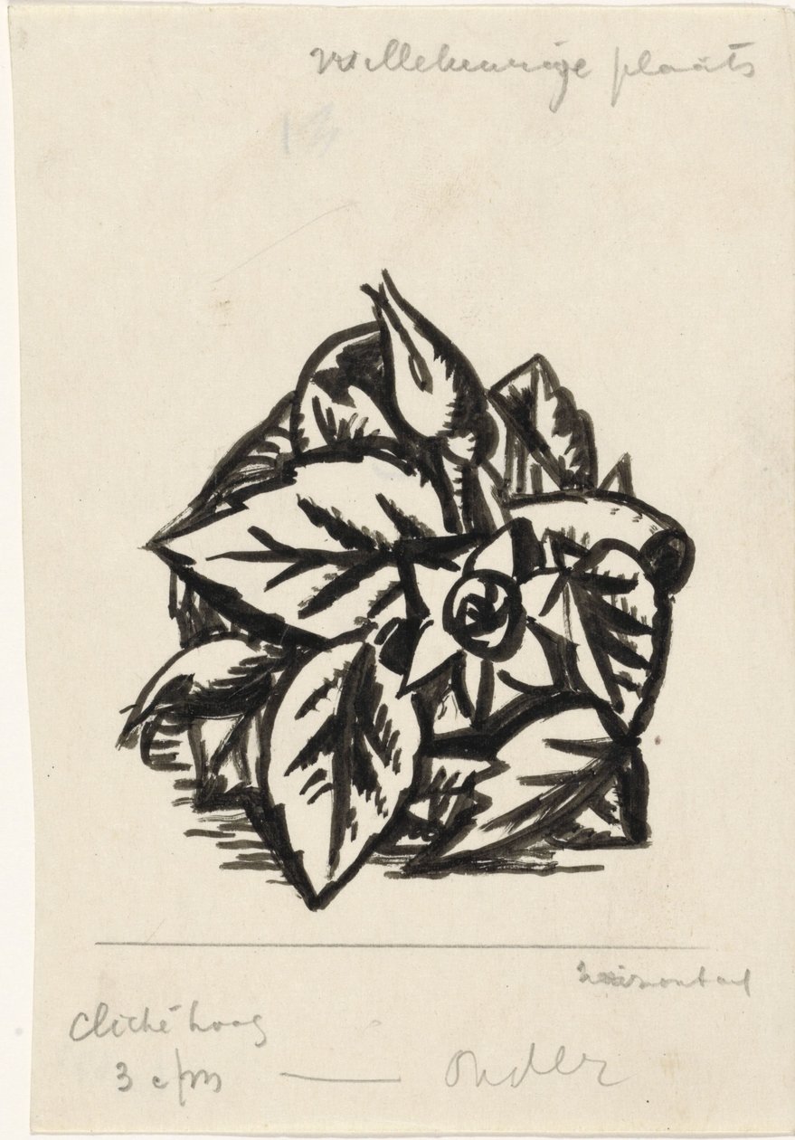 Çiçekler by Leo Gestel