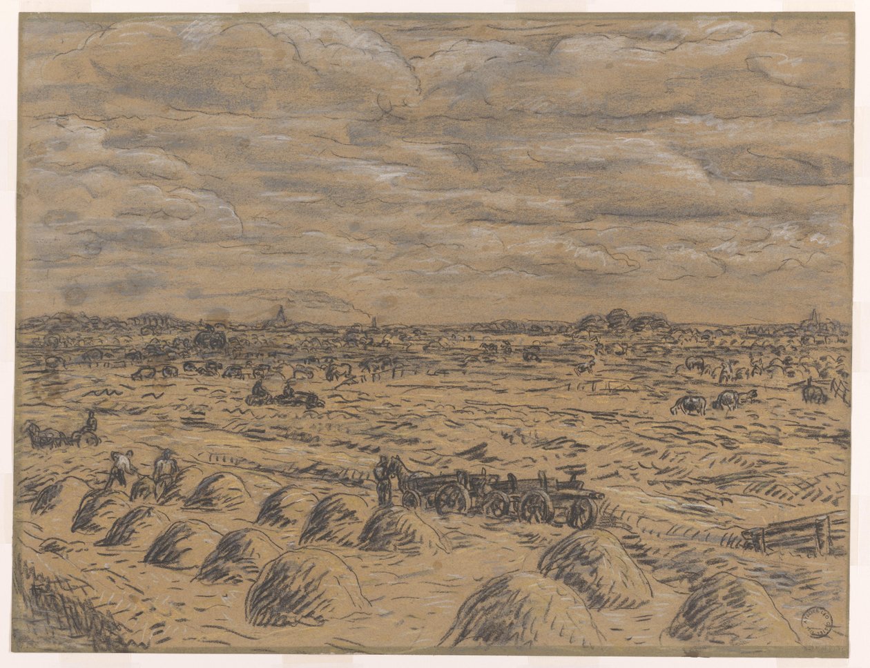 Eembrugge (nesne üzerindeki başlık) by Leo Gestel