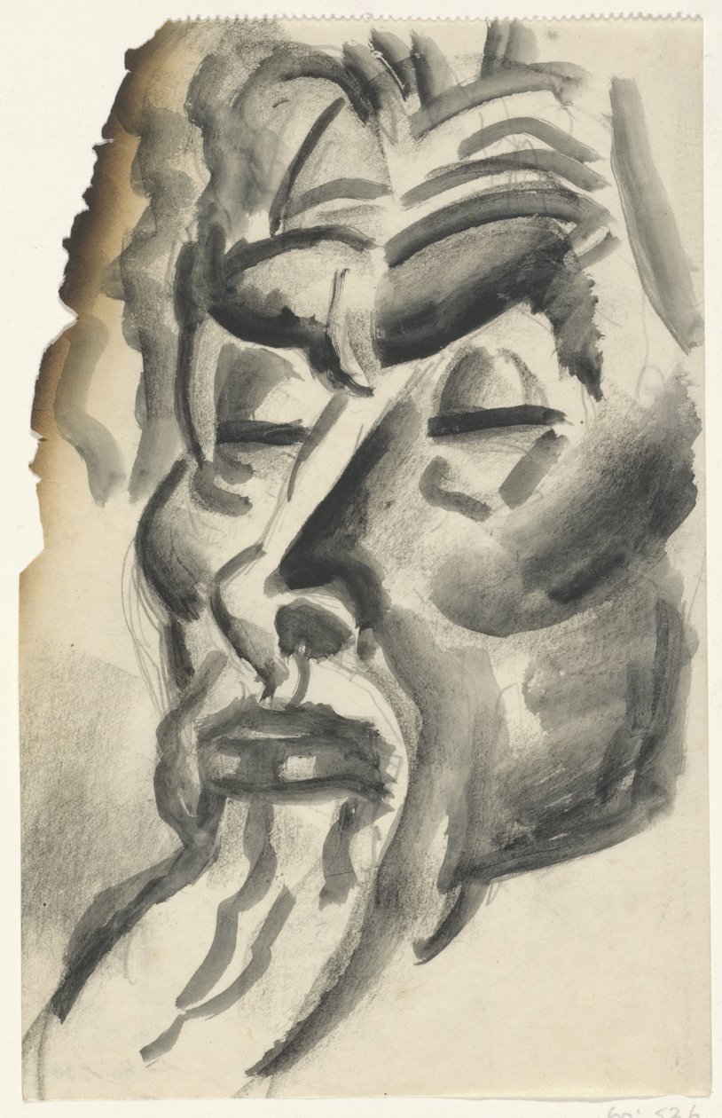 Jan Toorop'un Portresi by Leo Gestel