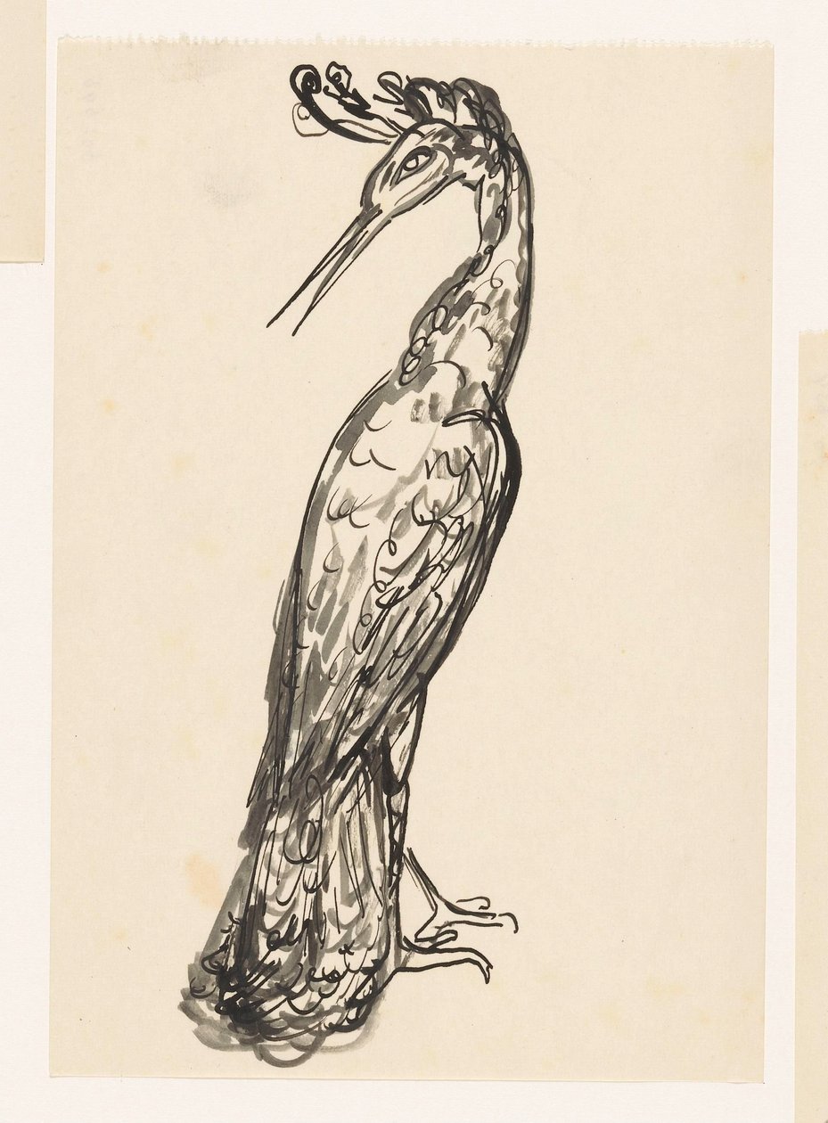 Heron başı döndü by Leo Gestel