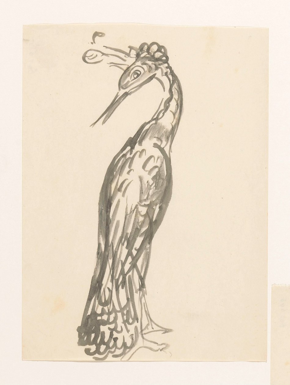 Heron başı döndü by Leo Gestel