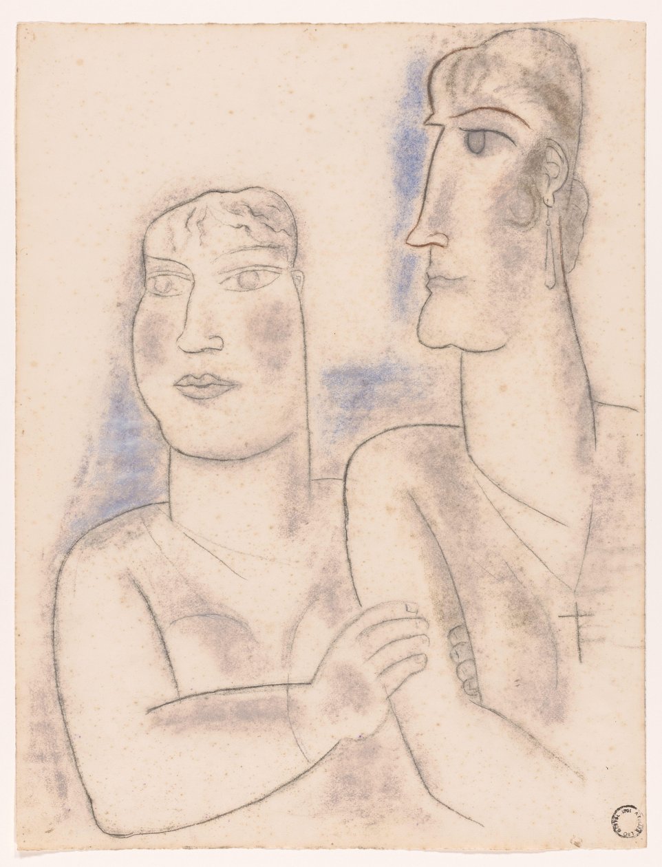 İki kadın by Leo Gestel