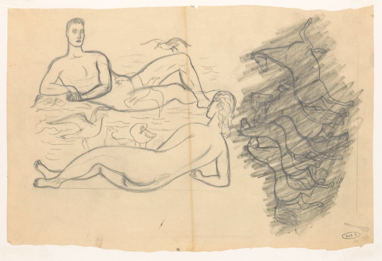 beş at by Leo Gestel