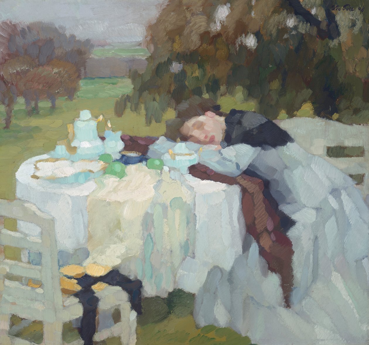 geç sonbahar by Leo Putz