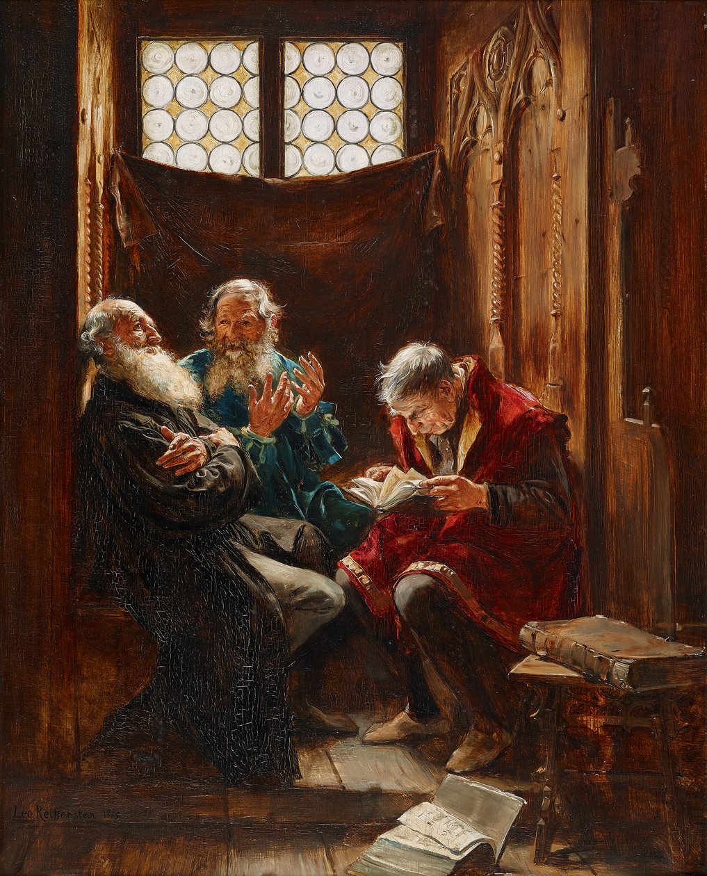 fikir ayrılıkları by Leo Reiffenstein