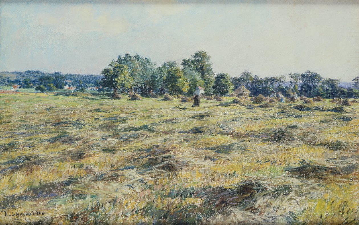 Saman yapımı, c.1887 by Leon Augustin Lhermitte