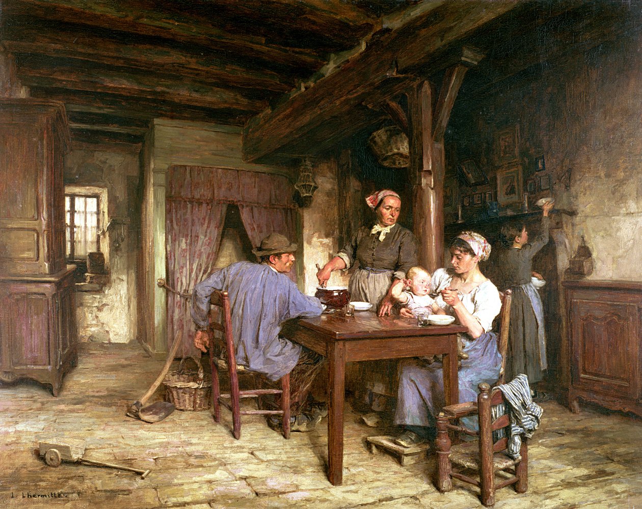 Öğle Yemeği, (ayrıntılar için bkz. 100400) by Leon Augustin Lhermitte