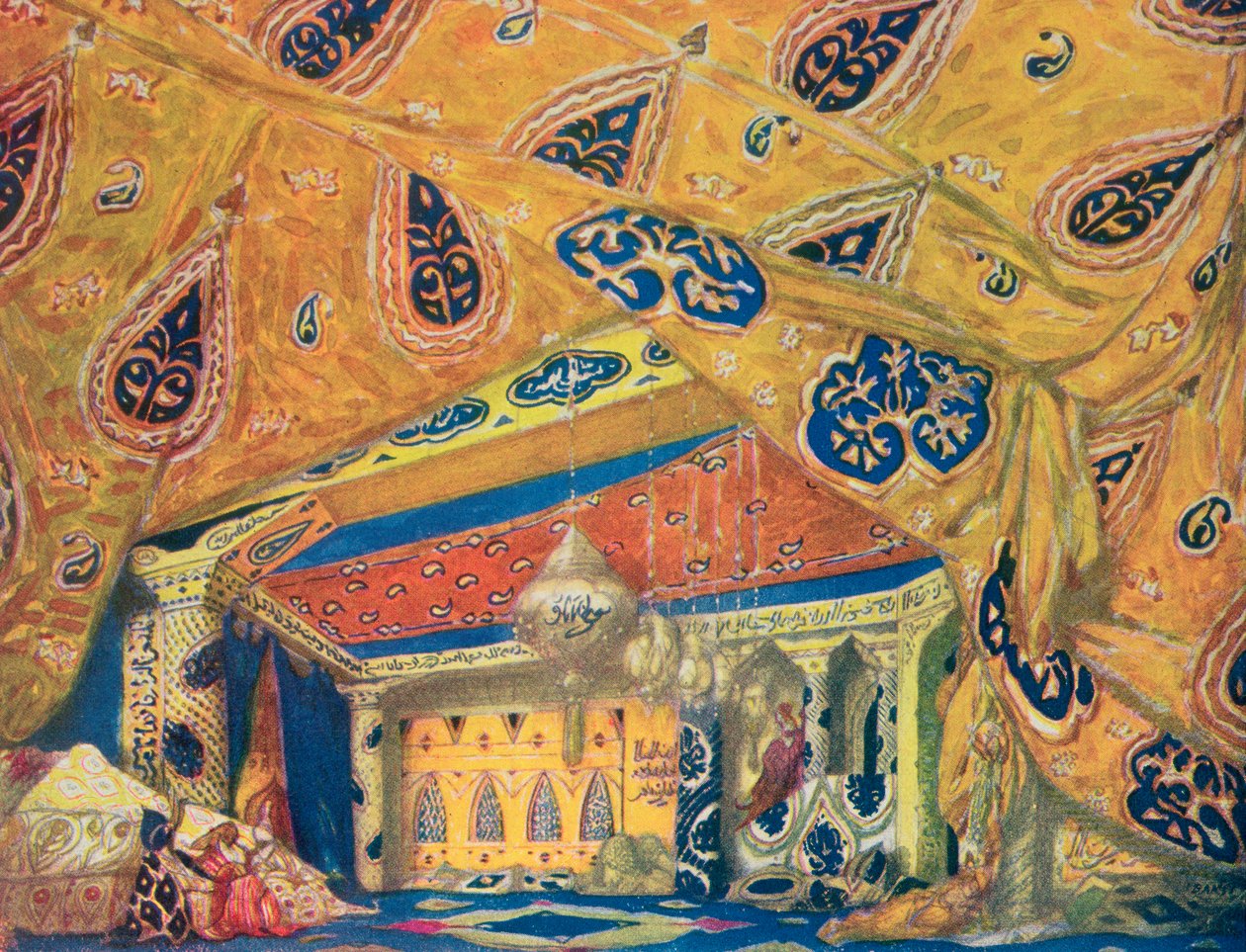 Şehrazat Salonu by Leon Bakst