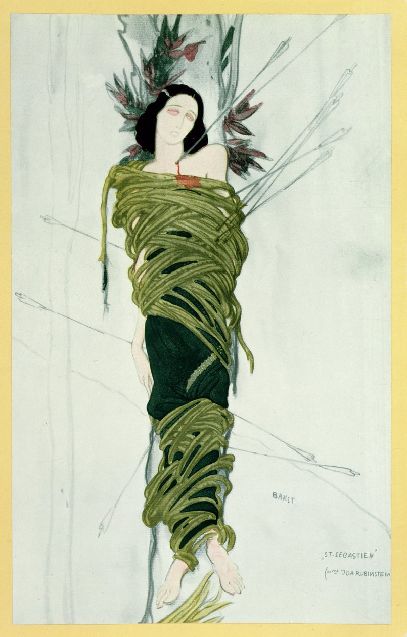 Ida Lvovna Rubinstein (c.1885-1960), The Martyr of St. Sebastian