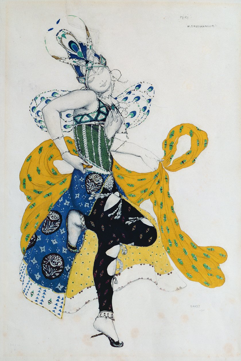 Paul Dukas (1865-1935), 1911 (kağıt üzerine kalem ve guaj) tarafından 