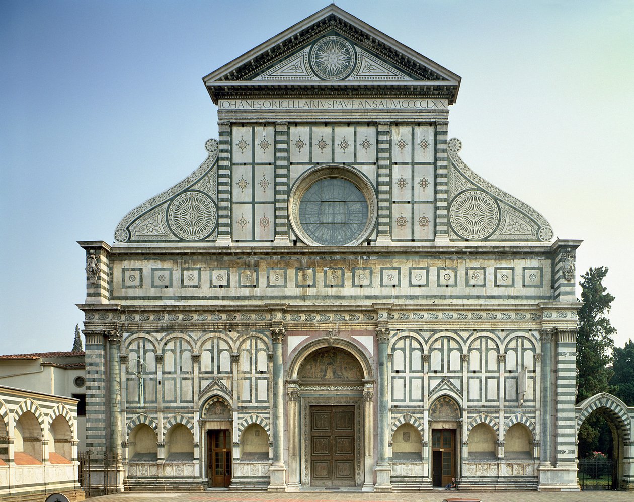 Santa Maria Novella Cephesi, c.1458-70 by Leon Battista Alberti