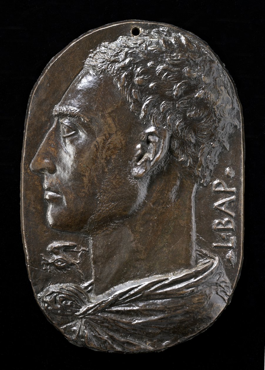 Otoportre, c.1435 (bronz) by Leon Battista Alberti