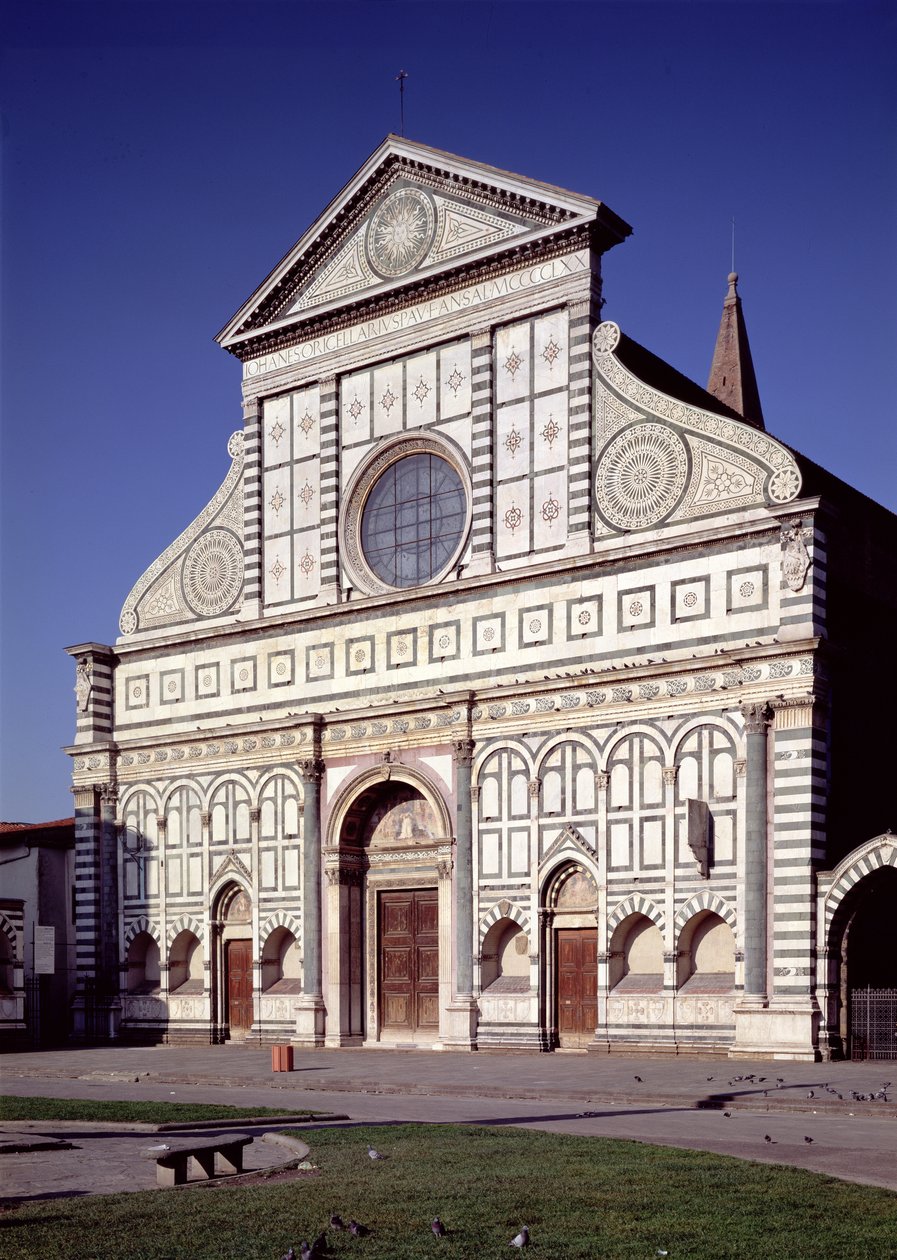 Cephe görünümü, c.1456-70 by Leon Battista Alberti
