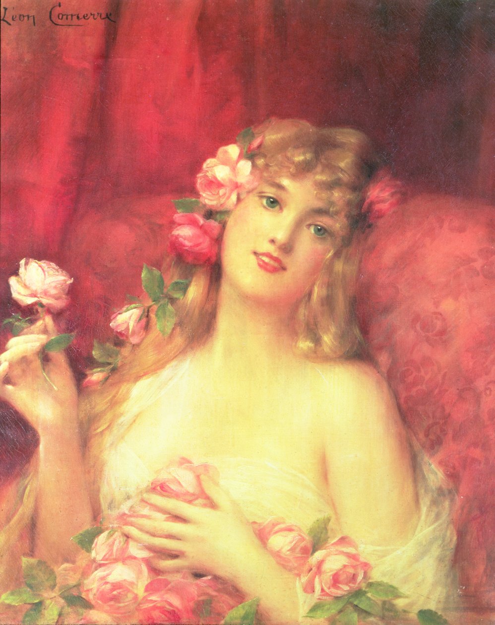 Güllü kadın by Leon Francois Comerre