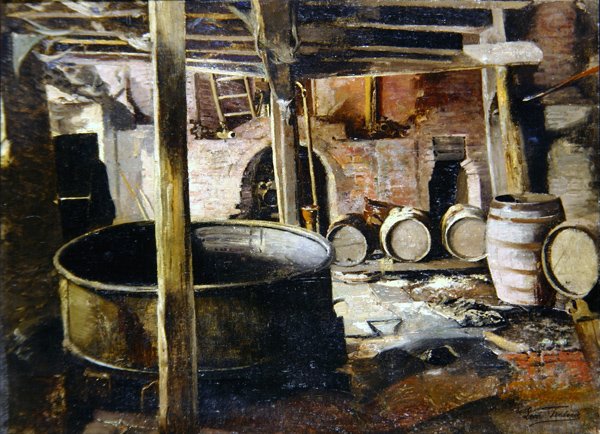 Eski Bira Fabrikası, 1895 by Leon Henri Marie Frederic