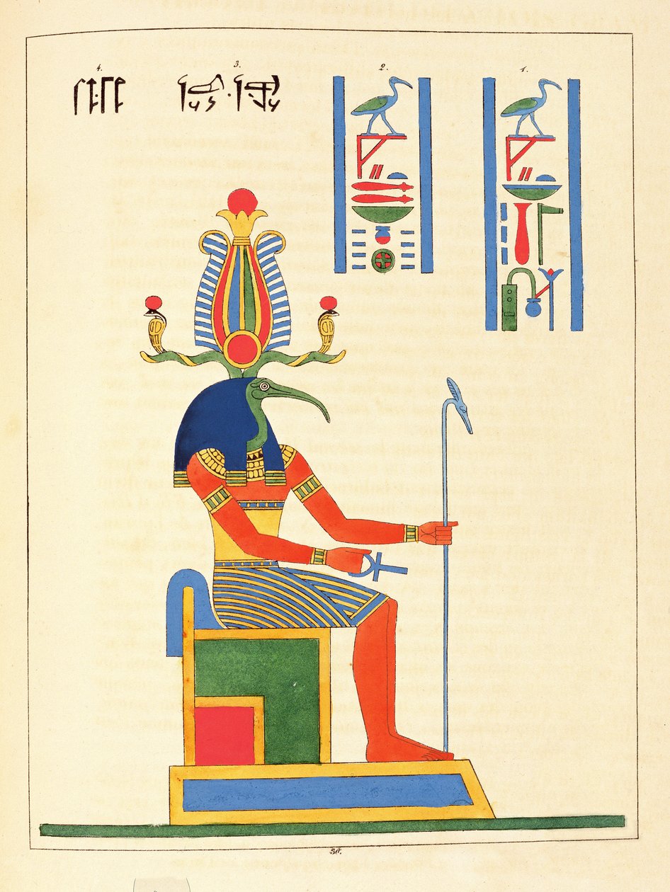 Tanrı Thoth, Mısır Panteon