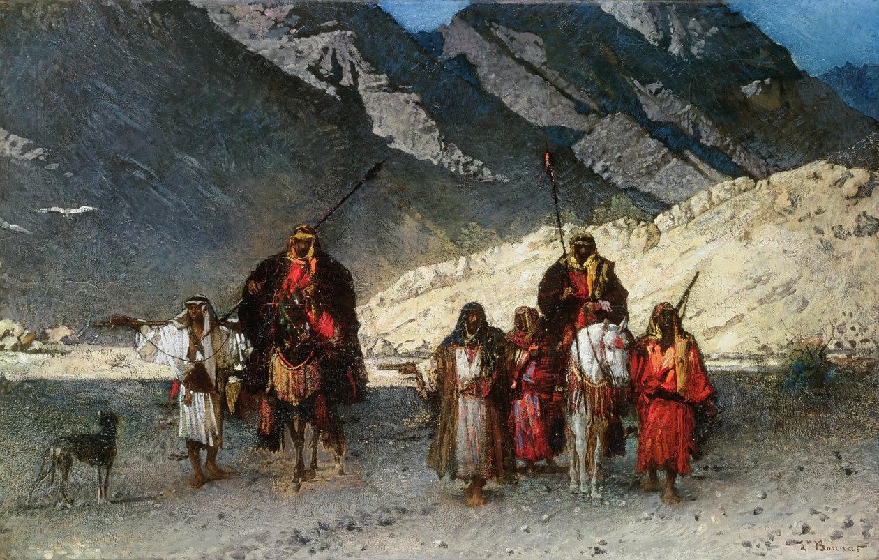 Dağlarda, 1870