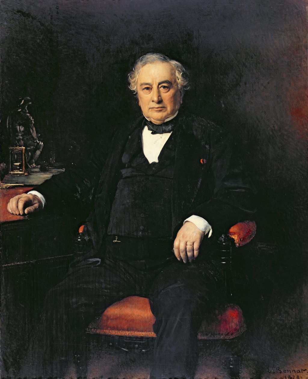 Isaac Pereire (1806-80) 1878 by Leon Joseph Florentin Bonnat