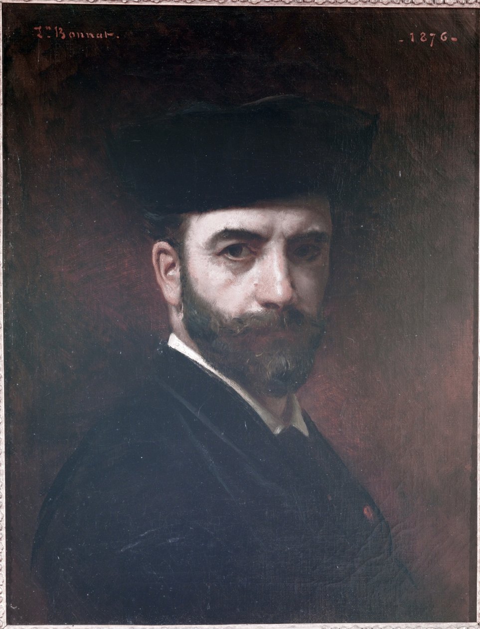 ಸ್ವಯಂ ಭಾವಚಿತ್ರ, 1876 ಟರ್ಕ್ by Leon Joseph Florentin Bonnat