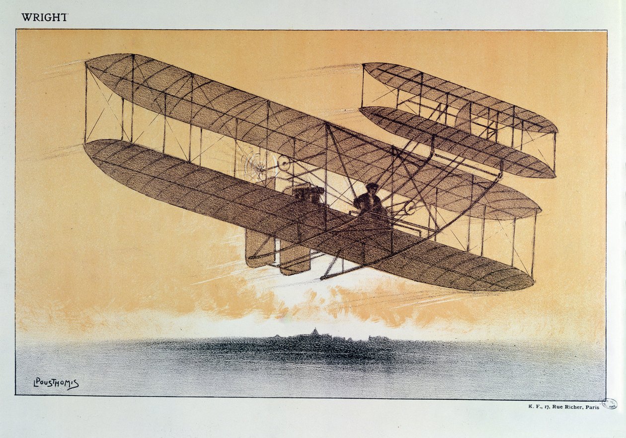 Wilbur Wright (1867-1912), 1914