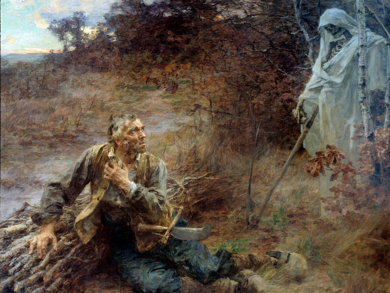 Ölüm ve ormancı Jean de La Fontaine