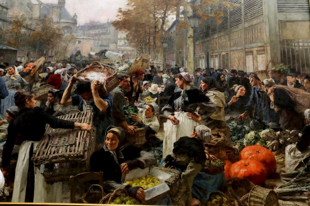 Salonlar by Leon Augustin Lhermitte