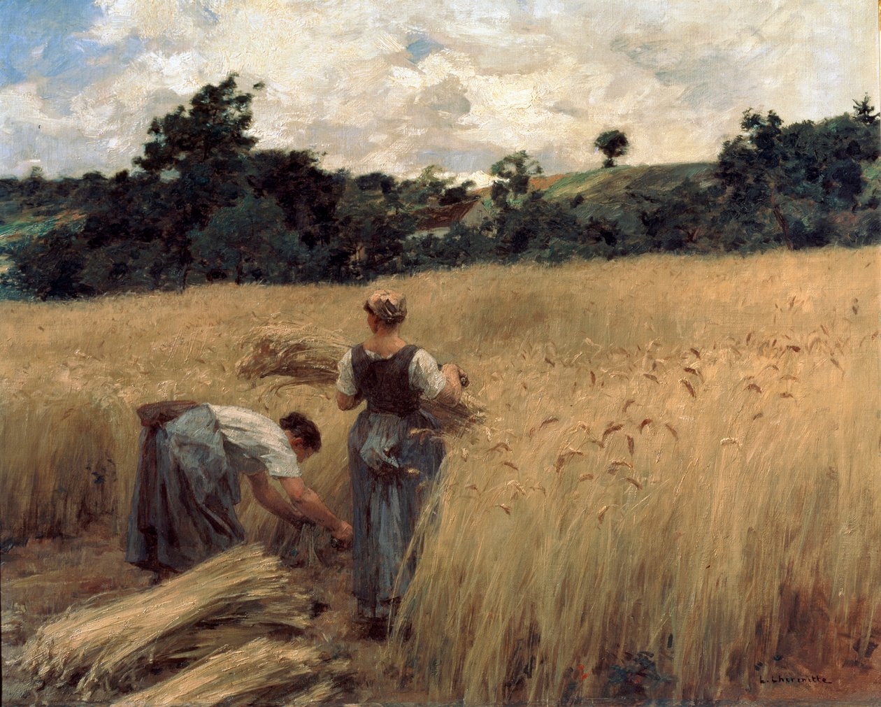 Orakçılar, 19. veya 20. yüzyılın başları by Leon Augustin Lhermitte