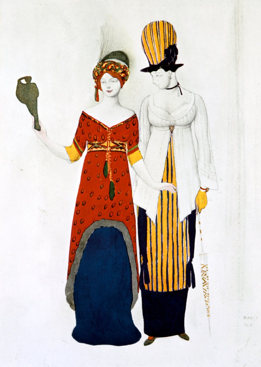 Modern Kostüm, 1910 by Leon Bakst