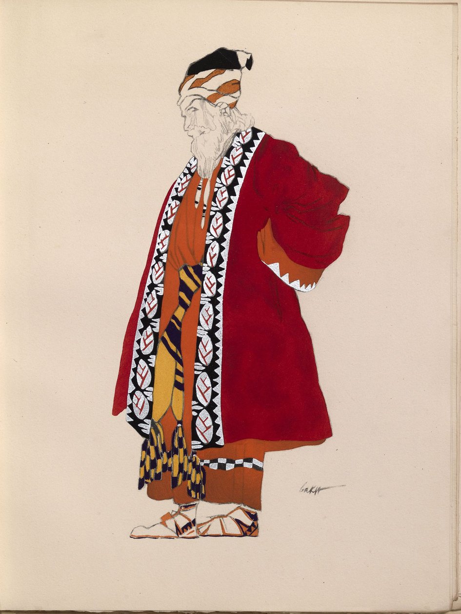 Kostüm tasarımı by Leon Bakst