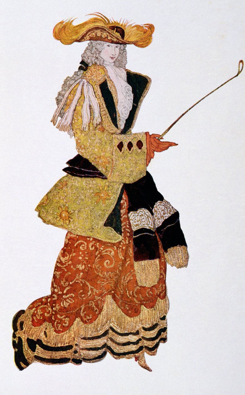 Markiz Avı için kostüm tasarımı, Uyuyan Güzel