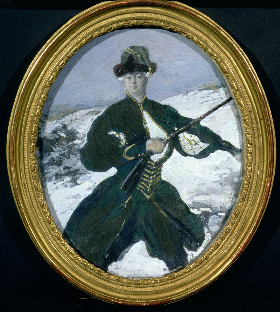 İmparatoriçe Elizabeth (1709-61) Avcılık, 1902 by Leon Bakst