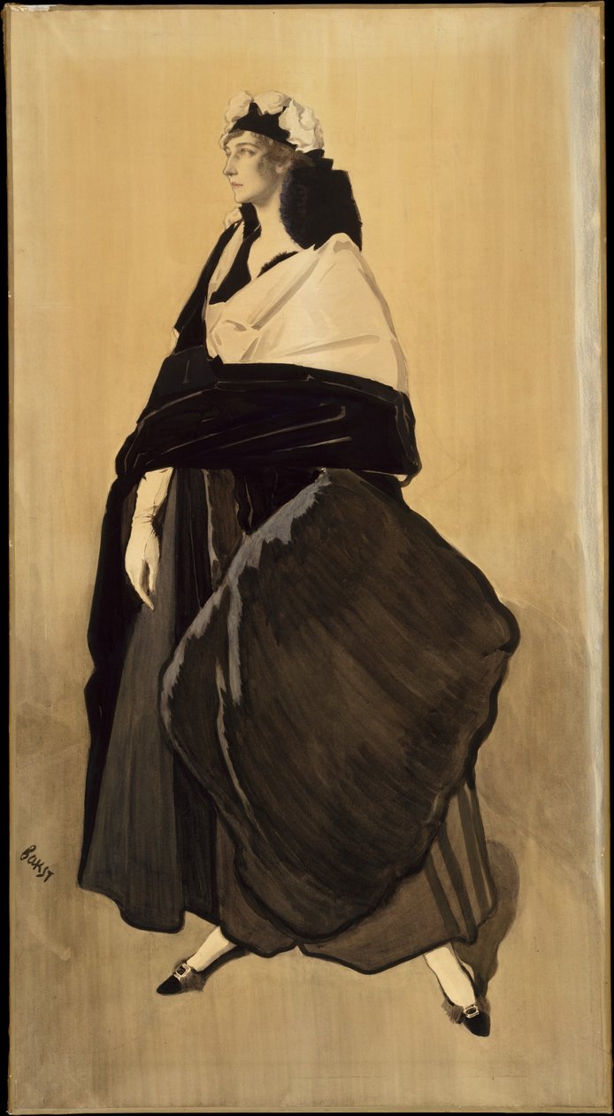 Ida Rubinstein, c. 1910 by Leon Bakst