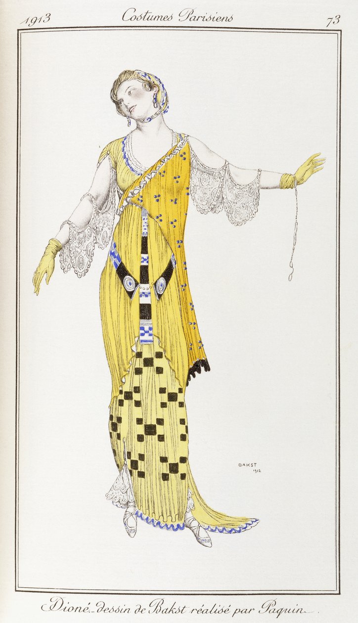 Paris kıyafetleri: Bakst