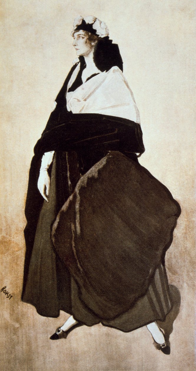 Balerin ve patron Ida Rubinstein