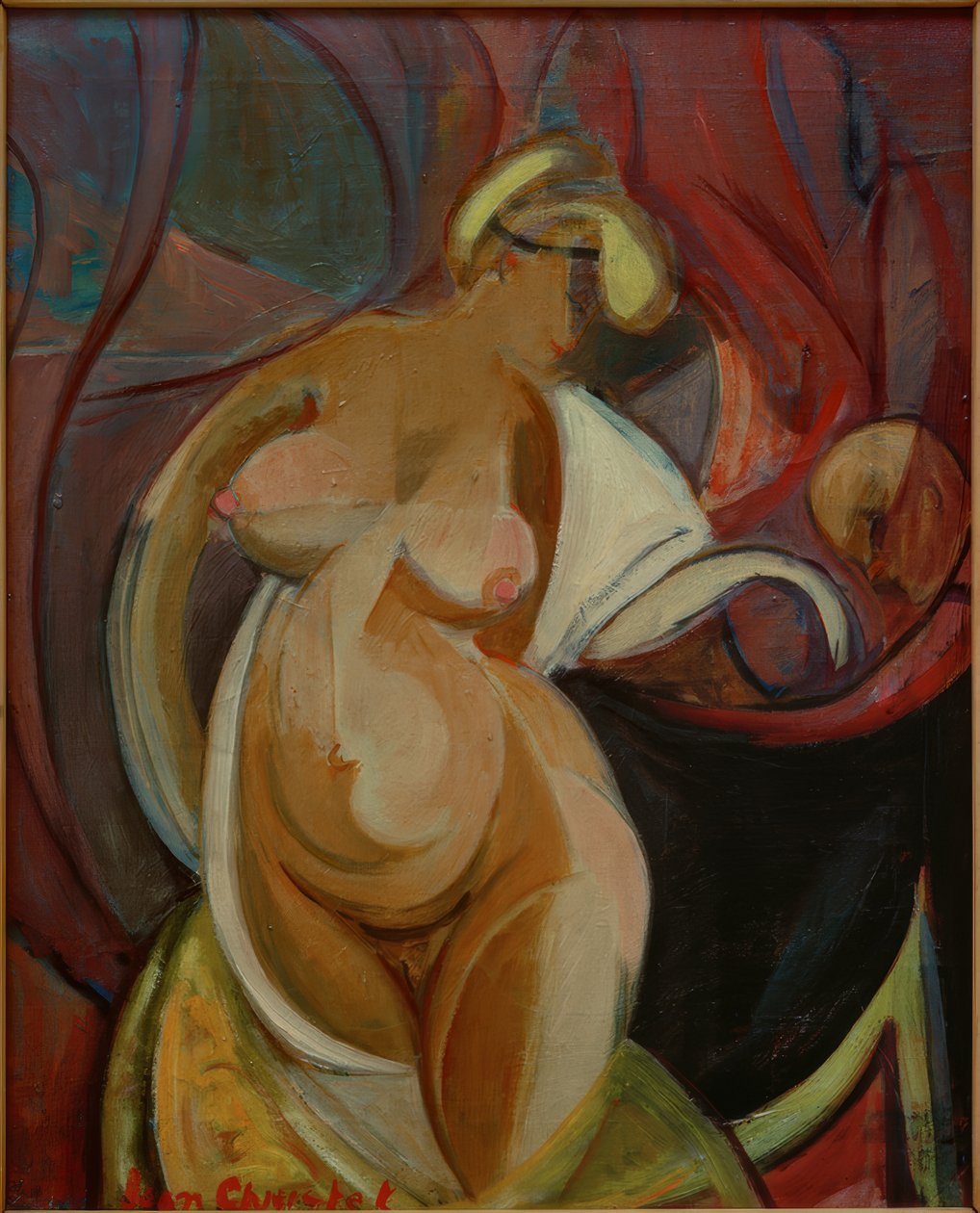 kadın çıplak by Leon Chwistek