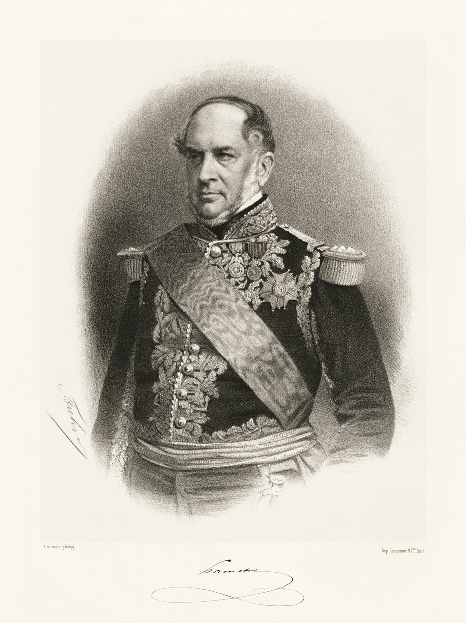 Ferdinand Alphonse Hamelin, 1865-66 by Leon Cremiere