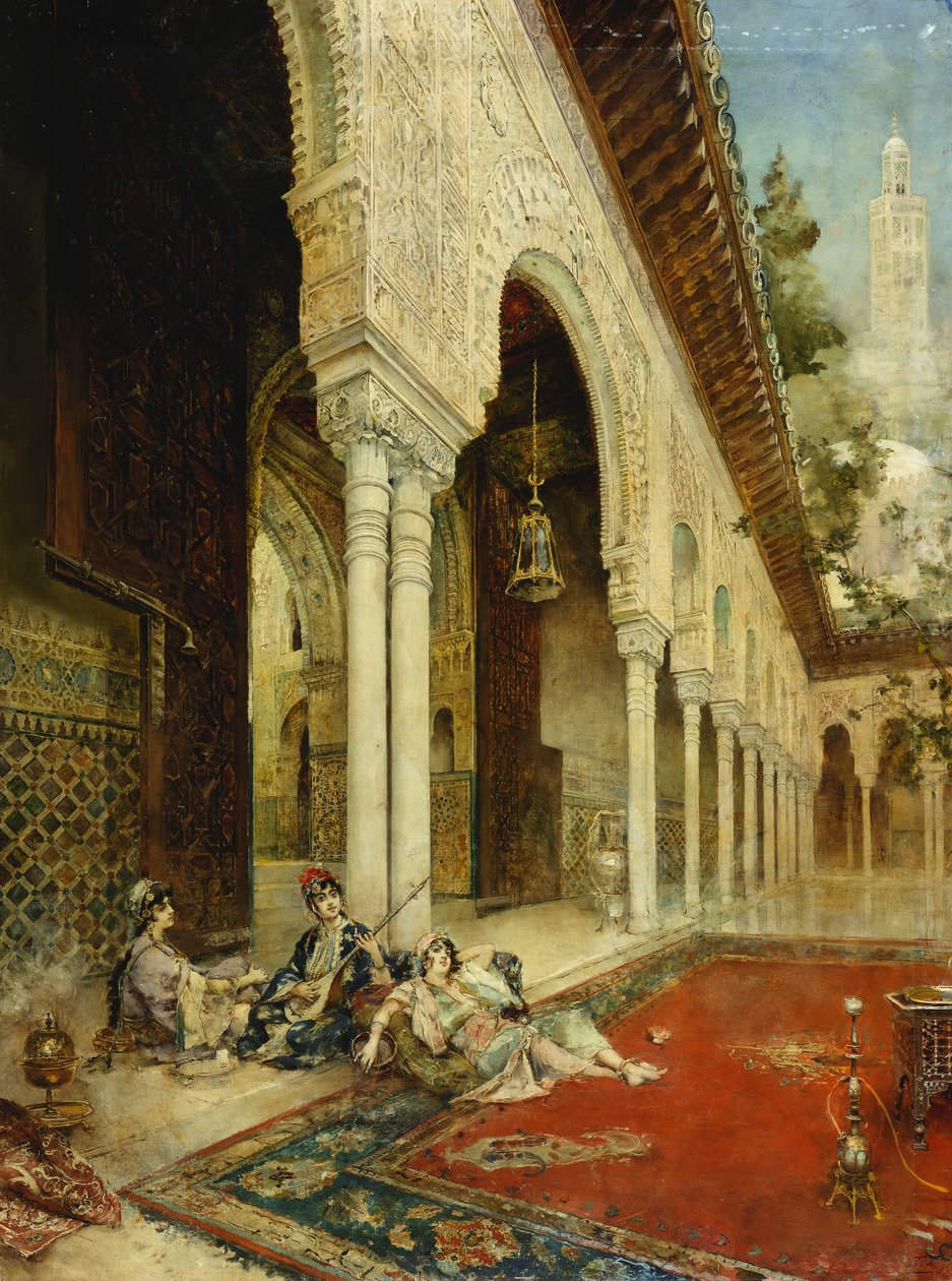Harem Hanımları, by Leon Francois Comerre