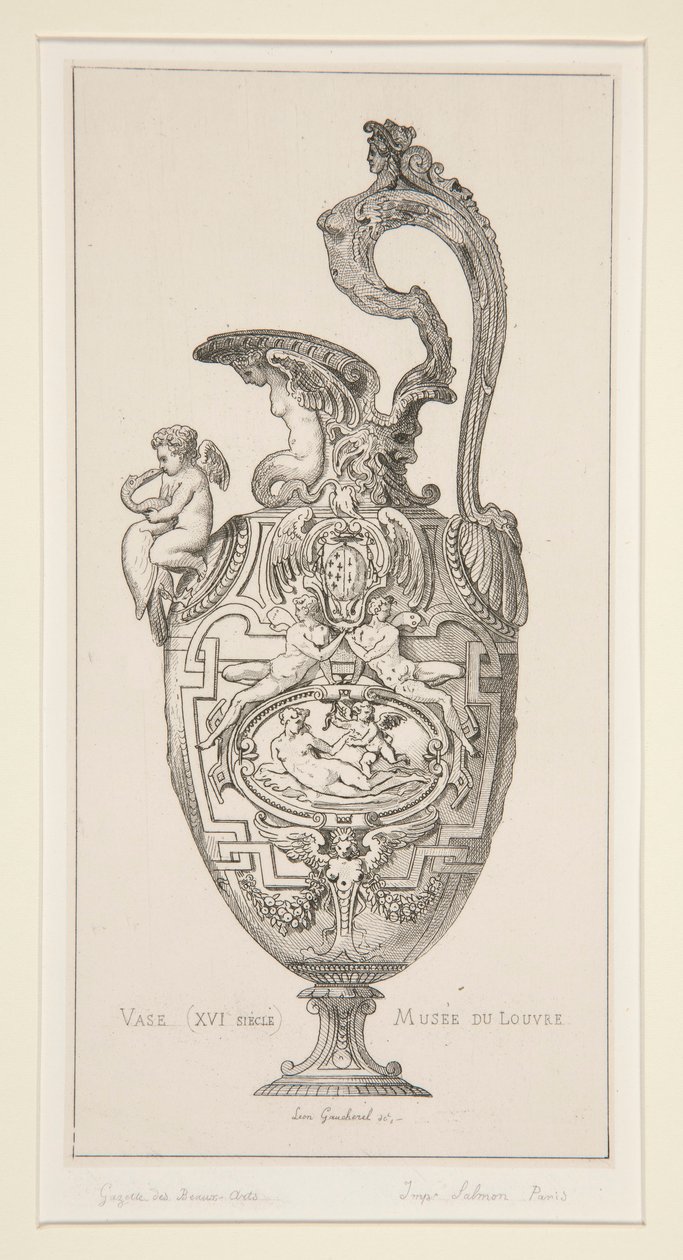 Vazo (XVI. Yüzyıl) Louvre Müzesi by Leon Gaucherel