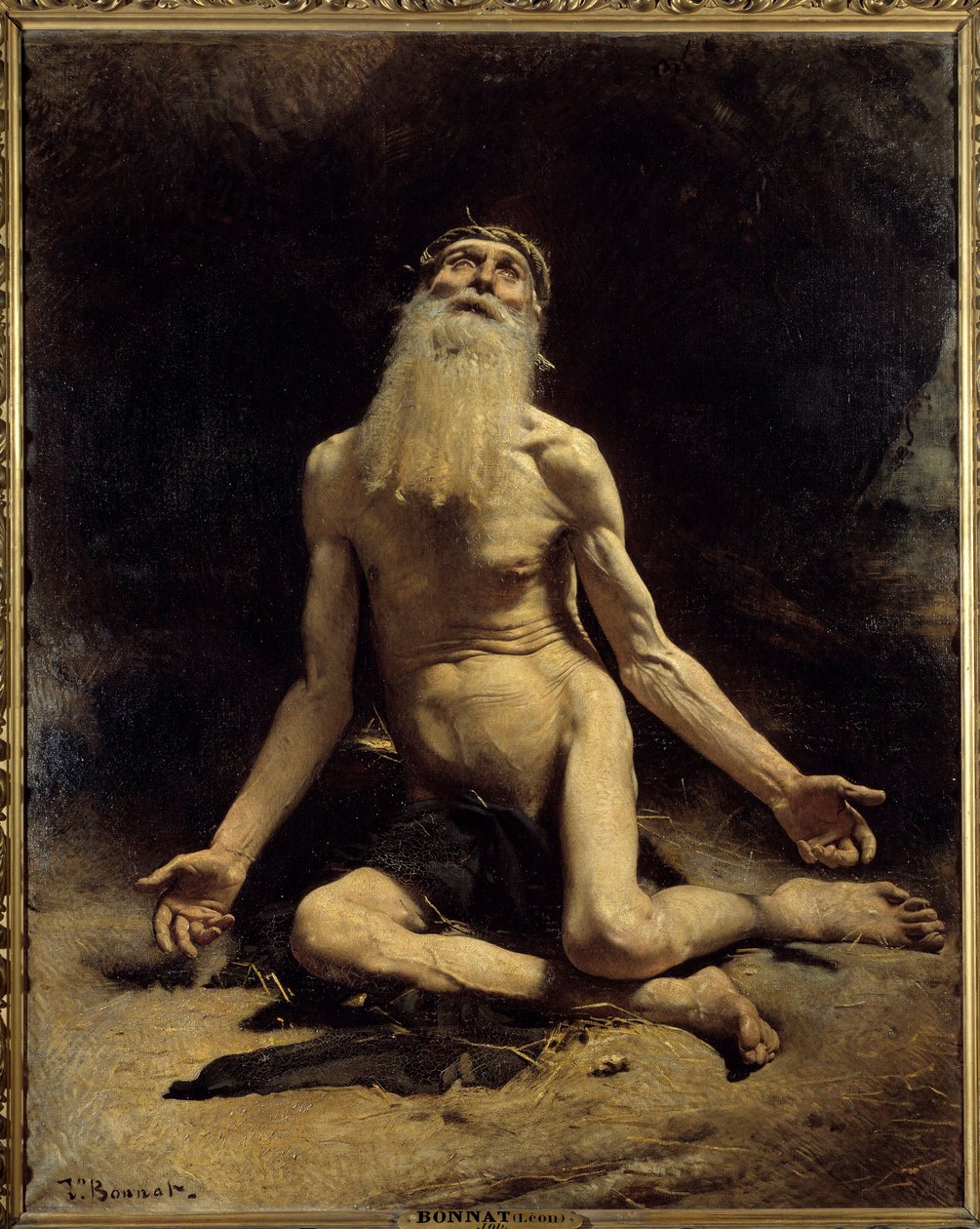 Leon Bonnat (1833-1922) 1880 Sun tarafından İş Boyama. 1,61x1,29m. Bayonne, Bonnat Müzesi by Leon Joseph Florentin Bonnat