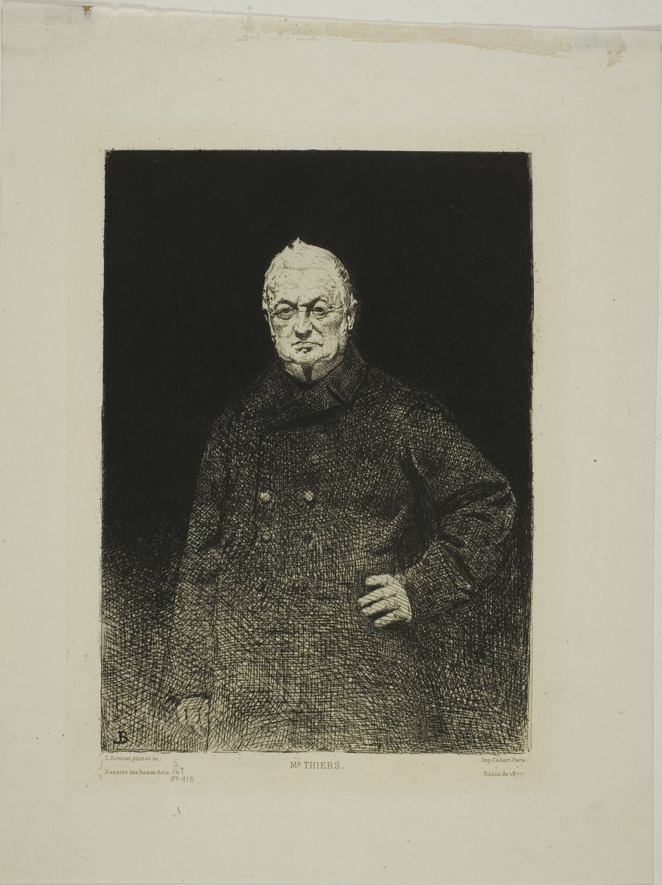 Bay Thiers by Leon Joseph Florentin Bonnat