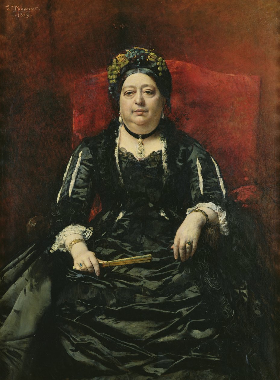 Madam Leopold Stern'in Portresi, 1879 by Leon Joseph Florentin Bonnat