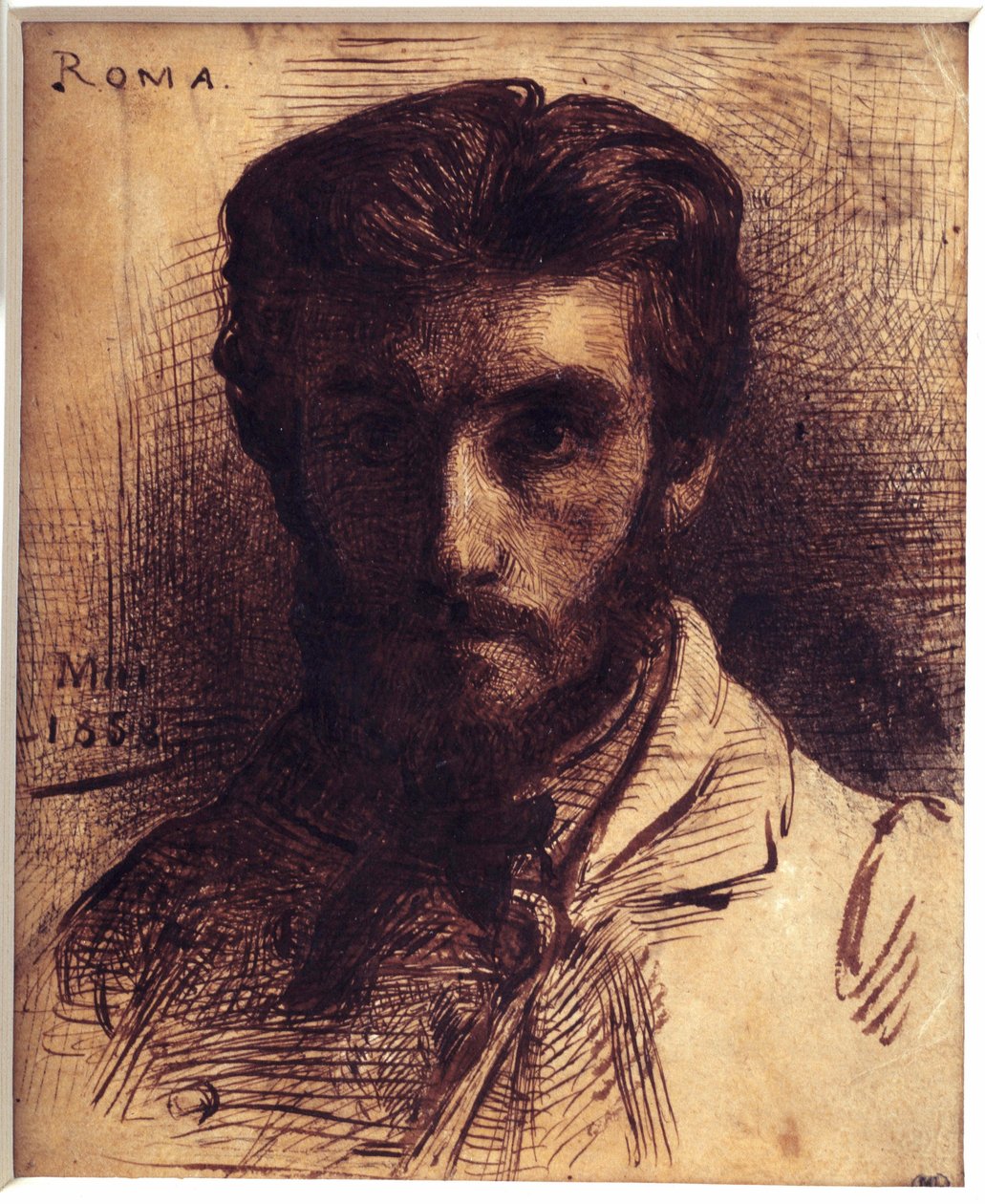 Leon Joseph Bonnat (1833-1922) tarafından kalem, yıkama ve mürekkeple Çin