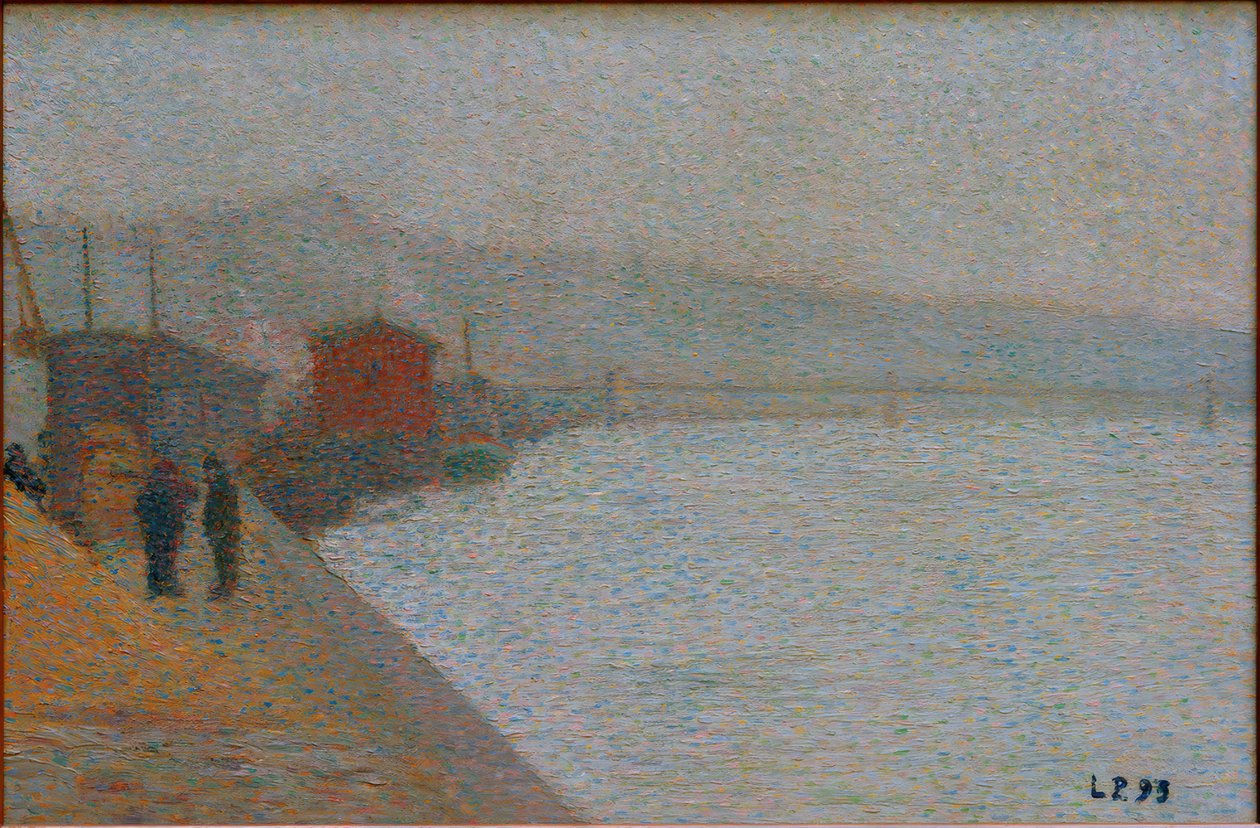 Saône kıyıları by Leon Pourtau