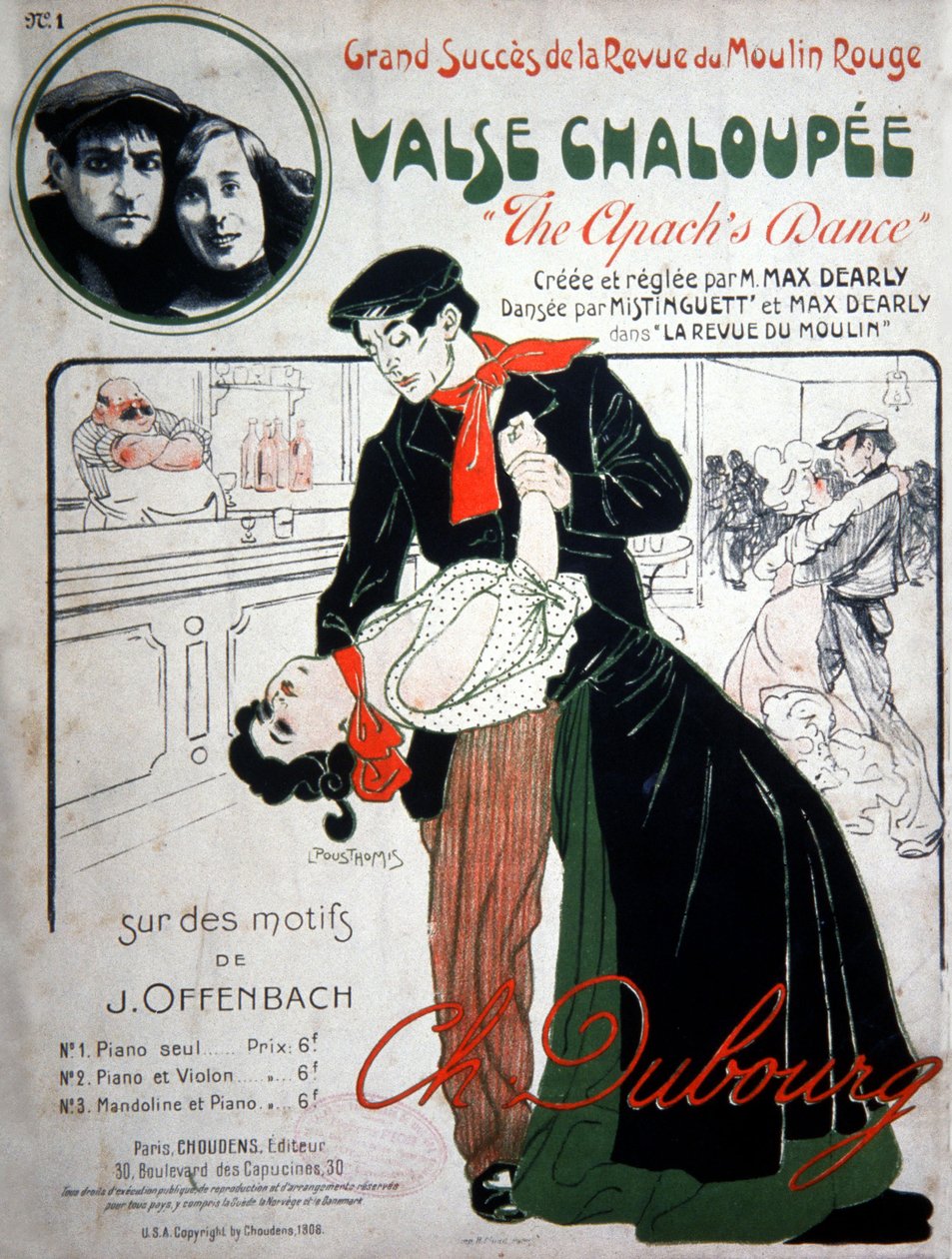 apaçi dansı by Leon Pousthomis